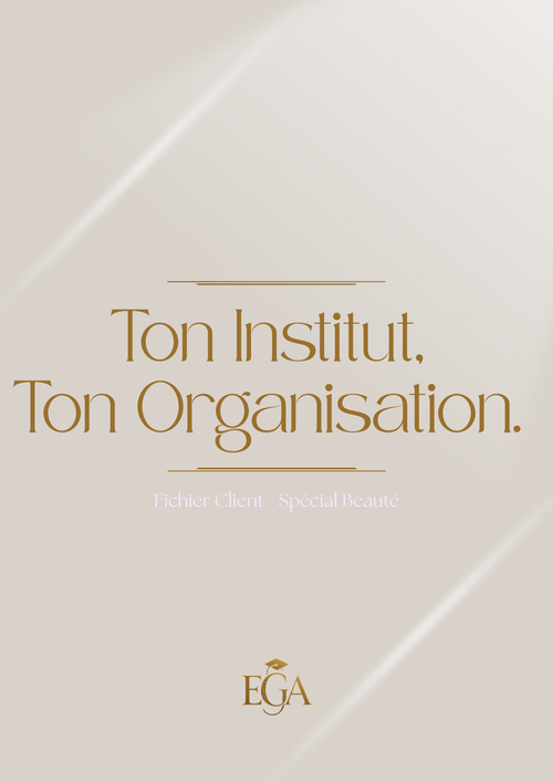 Fichier Client Interactif ~ Beauté & Esthétique
